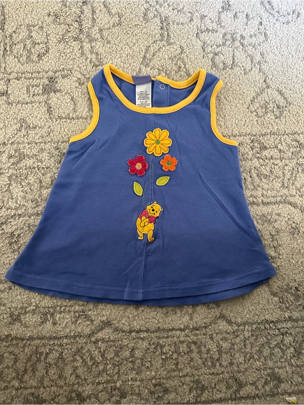Y2K Winnie the Pooh Flower Dress / Top